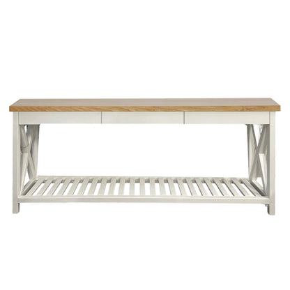 Caribbean Console &amp; Drawers L1800mm Living Furniture Beachwood Designs 