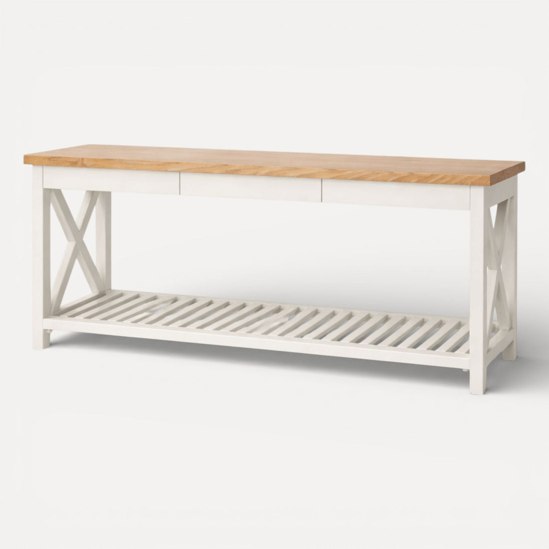 Caribbean Console &amp; Drawers L1800mm Living Furniture Beachwood Designs 