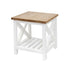 Caribbean Side Table Living Furniture Beachwood Designs White & Limed Ash 
