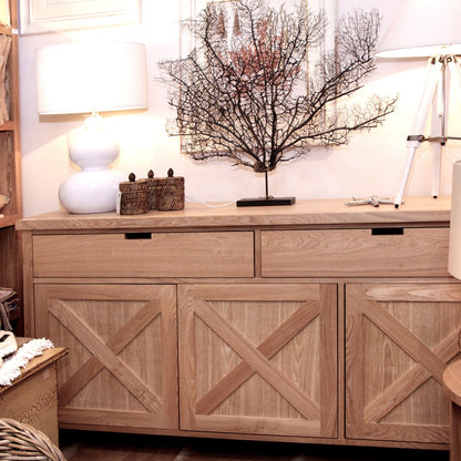 Caribbean Sideboard L1600mm Living Furniture Beachwood Designs Limed Ash