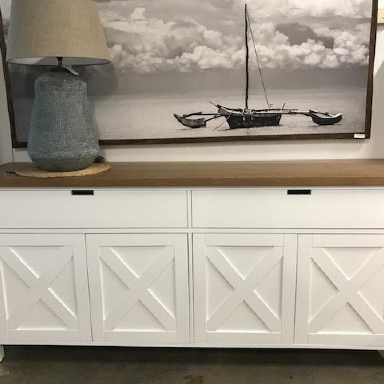 Caribbean Sideboard L2000mm Living Furniture Beachwood Designs 