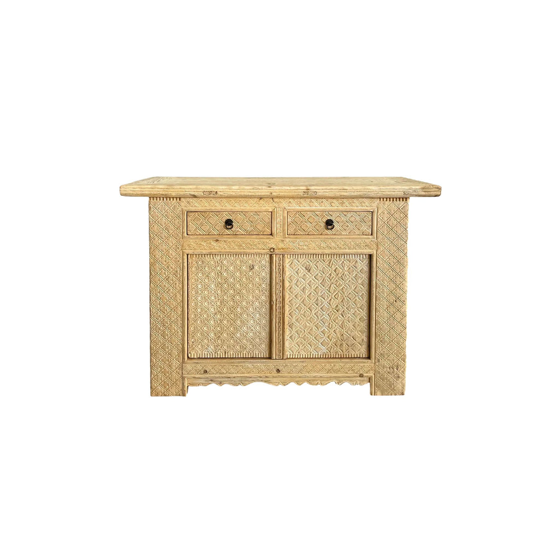 Carved Elm Sideboard L1200mm Living Furniture Beachwood Designs 