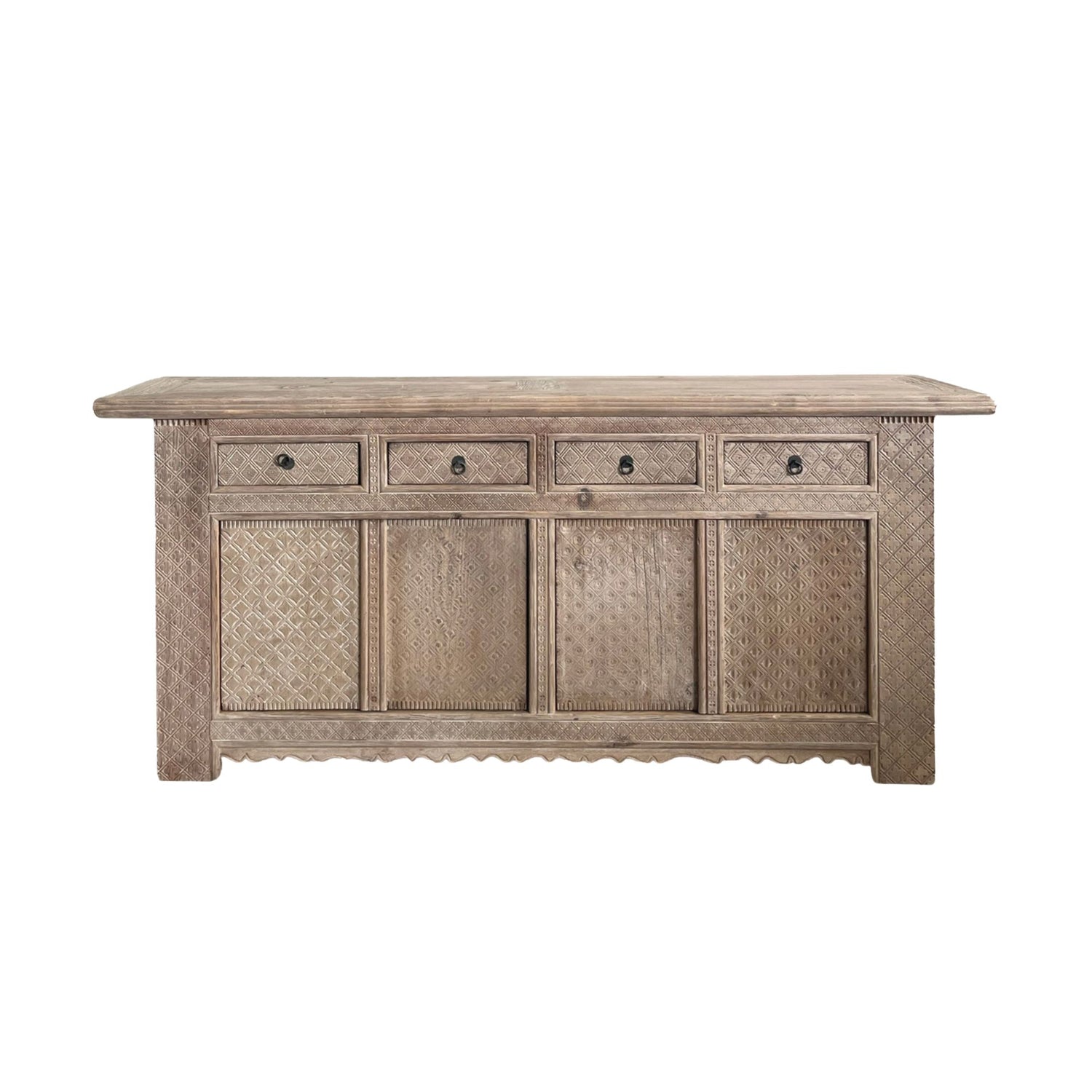 Carved Elm Sideboard L2000mm Living Furniture Beachwood Designs 