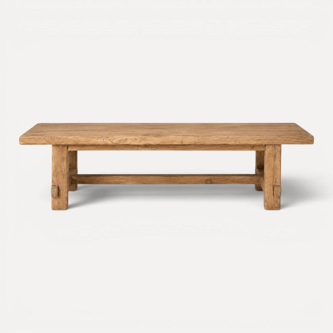 Chunky Elm Bench Seat L1550mm Dining Furniture Beachwood Designs