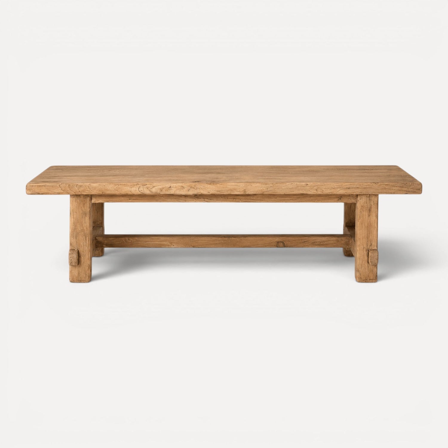 Chunky Elm Bench Seat L1550mm Dining Furniture Beachwood Designs 