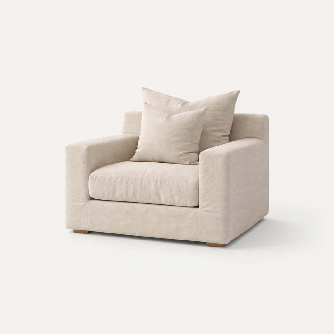 Clareville Sofa - 1 Seater Living Furniture Beachwood Designs 