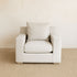Clareville Sofa - 1 Seater Living Furniture Beachwood Designs Salt & Pepper Linen Cotton 