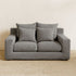 Clareville Sofa - 2 Seater Living Furniture Beachwood Designs Grey Linen 