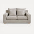 Clareville Sofa - 2 Seater Living Furniture Beachwood Designs Shale Linen 