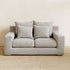Clareville Sofa - 2 Seater Living Furniture Beachwood Designs Shale Linen 