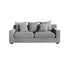 Clareville Sofa - 3 Seater Living Furniture Beachwood Designs Grey Linen 