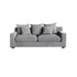 Clareville Sofa - 3 Seater Living Furniture Beachwood Designs Grey Linen 