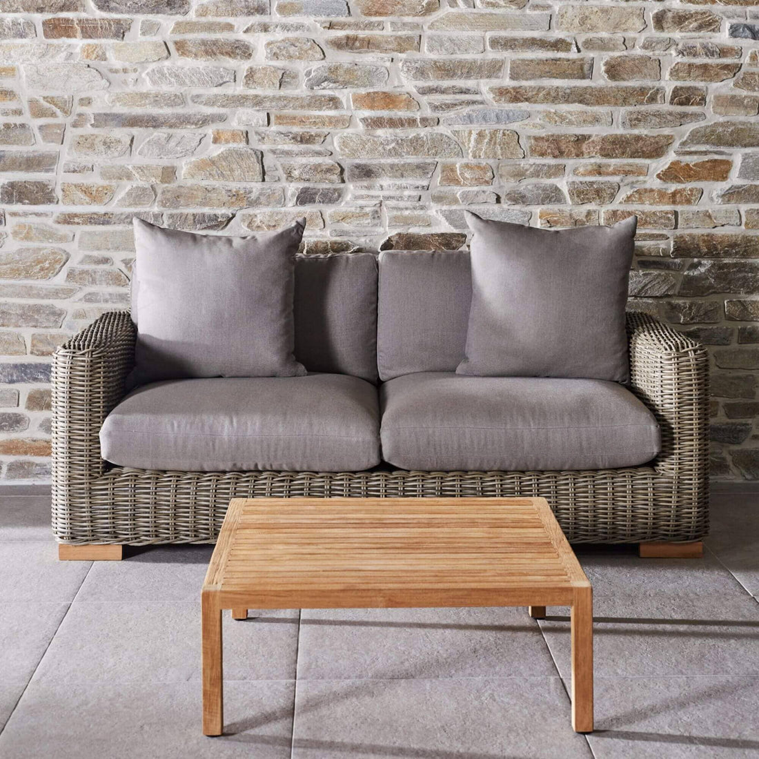 Claybourne Outdoor Sofa - 2.5 Seater Outdoor Furniture Eco Outdoor 