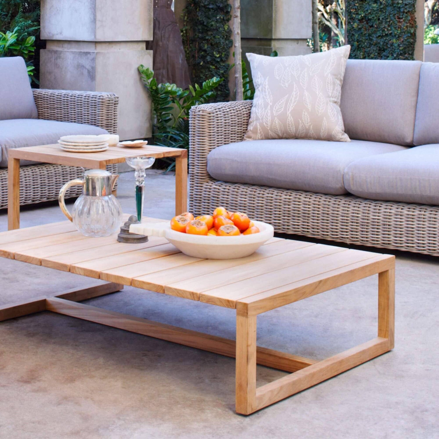 Claybourne Outdoor Sofa - 2.5 Seater Outdoor Furniture Eco Outdoor 