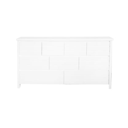 Coast 9-Drawer Chest of Drawers L1800mm Bedroom Furniture Beachwood Designs White 