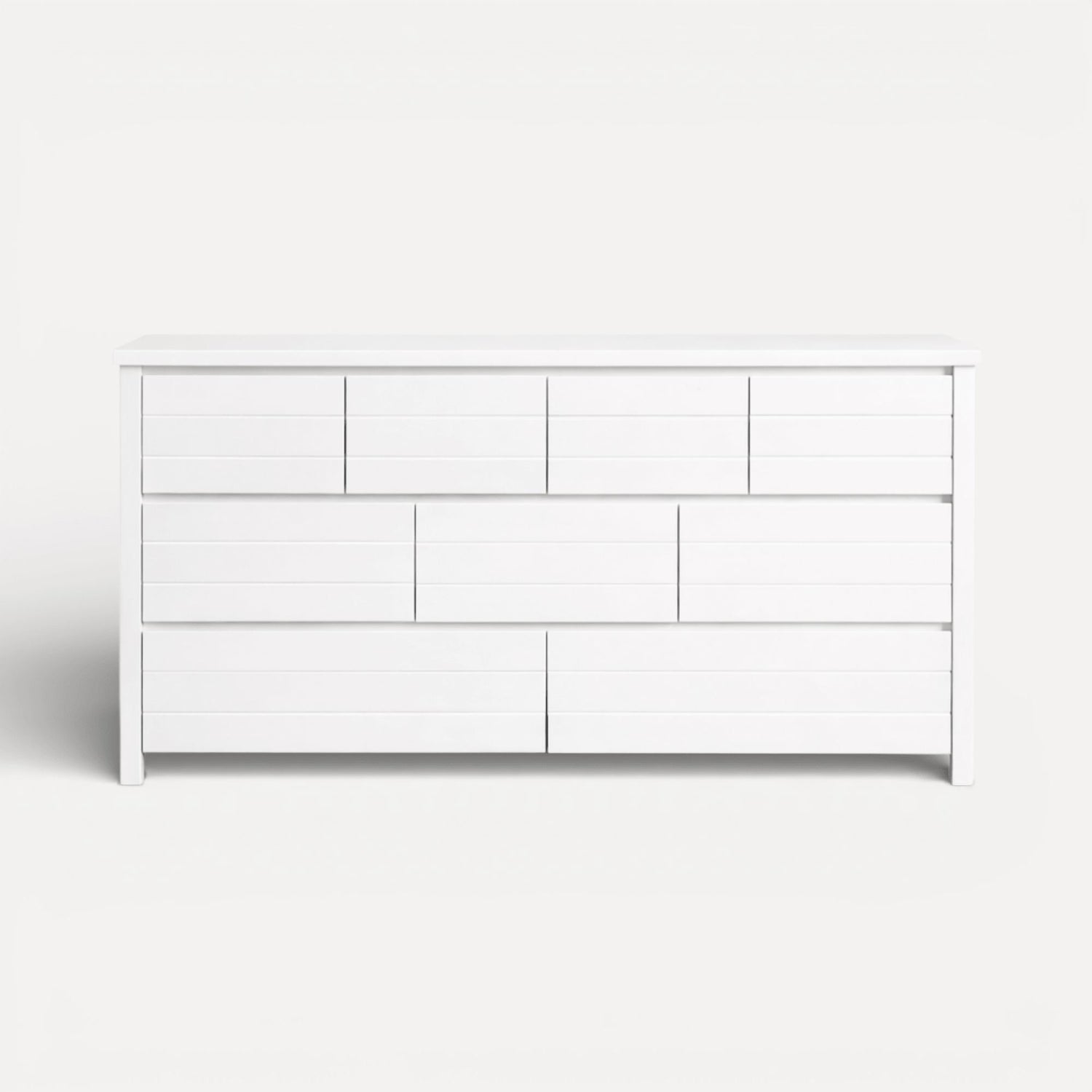Coast 9-Drawer Chest of Drawers L1800mm Bedroom Furniture Beachwood Designs White