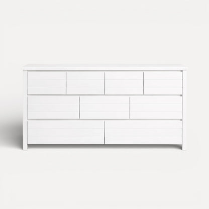 Coast 9-Drawer Chest of Drawers L1800mm Bedroom Furniture Beachwood Designs White