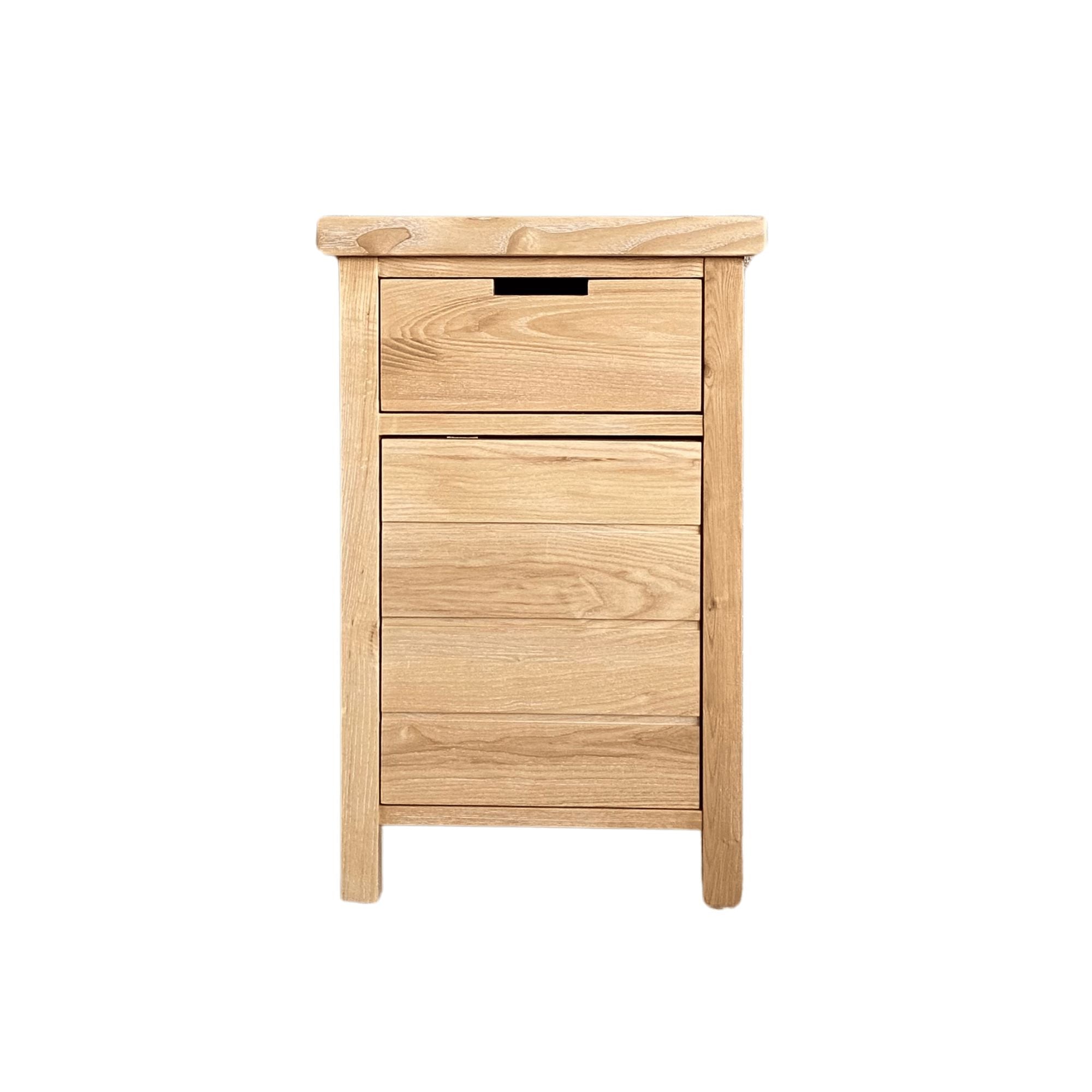 Coast Bedside L450mm - 1 Drawer &amp; Door Bedroom Furniture Beachwood Designs Limed Ash 