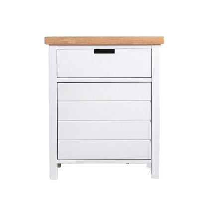 Coast Bedside L600mm - 1 Drawer &amp; Door Bedroom Furniture Beachwood Designs 