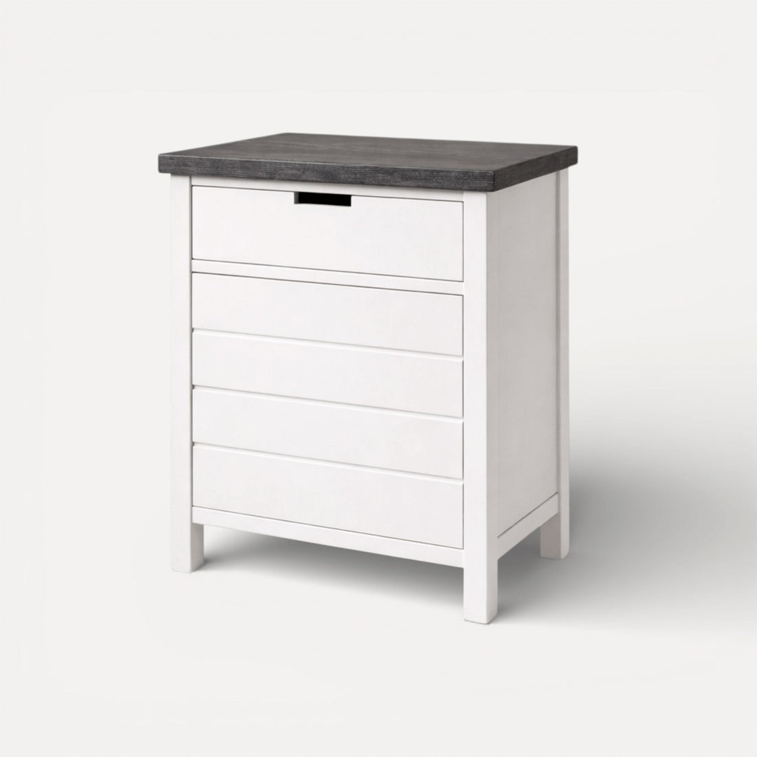 Coast Bedside L600mm - 1 Drawer &amp; Door Bedroom Furniture Beachwood Designs 