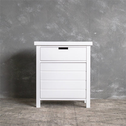 Coast Bedside L600mm - 1 Drawer &amp; Door Bedroom Furniture Beachwood Designs 