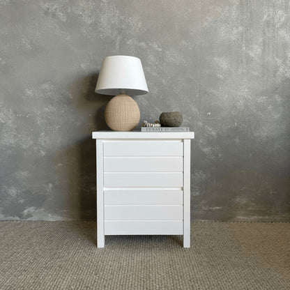 Coast Bedside L600mm - 2 Drawer Bedroom Furniture Beachwood Designs