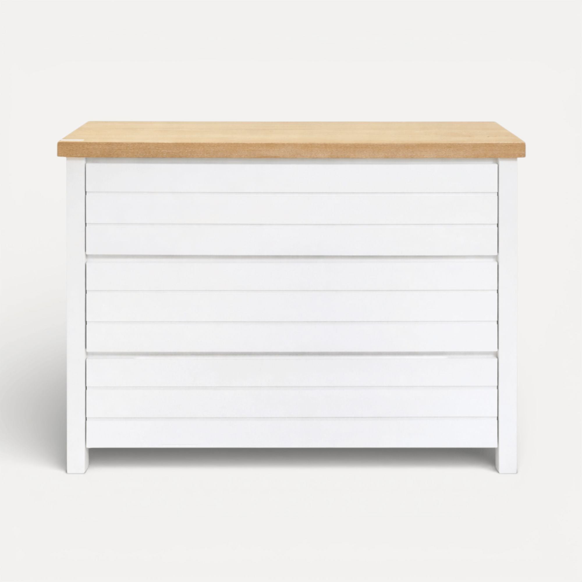 Coast Chest of Drawers L1000mm Bedroom Furniture Beachwood Designs White &amp; Limed Ash 