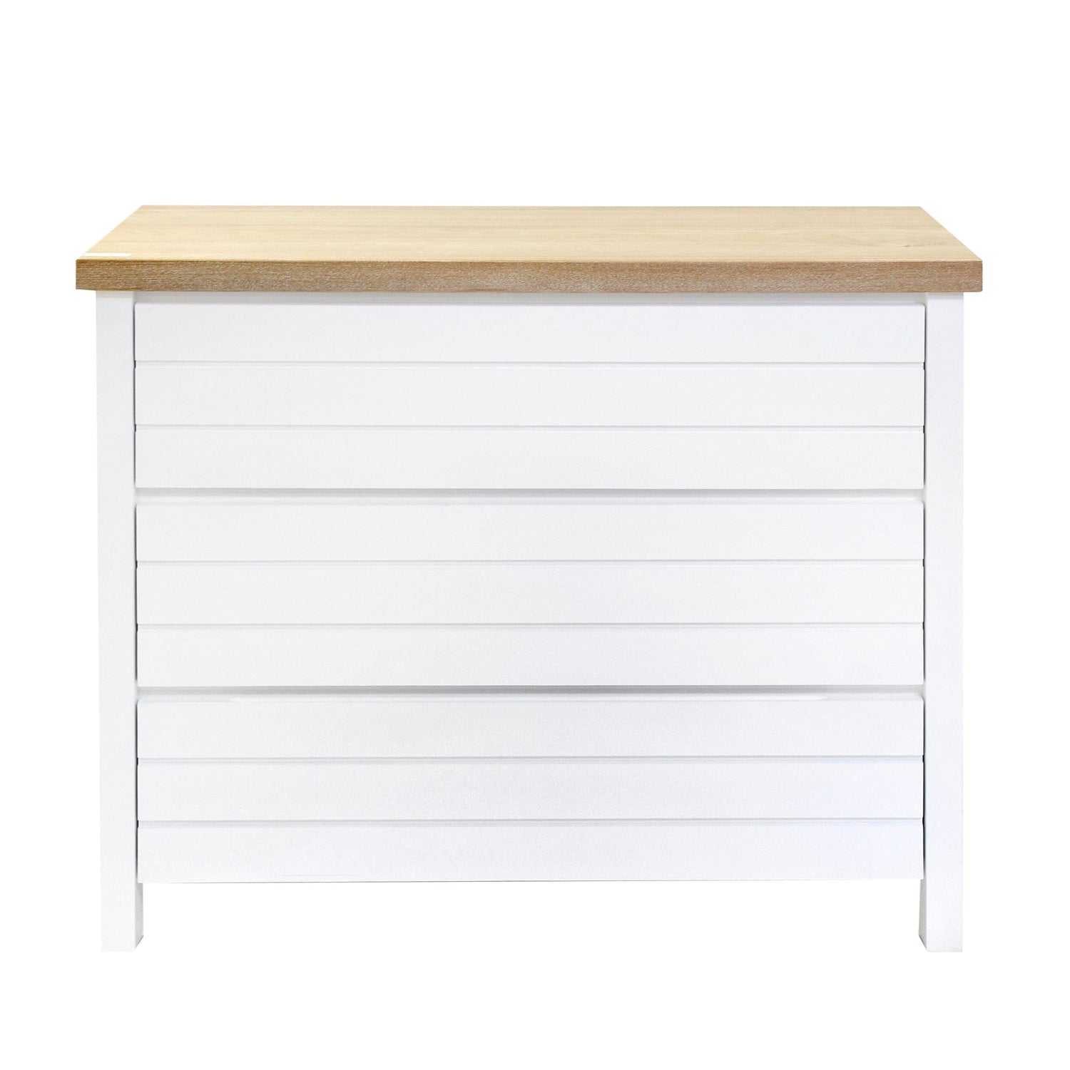 Coast Chest of Drawers L1000mm Bedroom Furniture Beachwood Designs White &amp; Limed Ash 