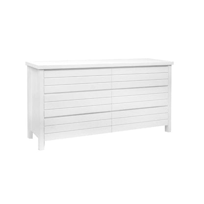 Coast Chest of Drawers L1600mm Bedroom Furniture Beachwood Designs White 