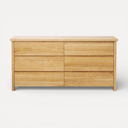 Coast Chest of Drawers L1800mm Bedroom Furniture Beachwood Designs Limed Ash 