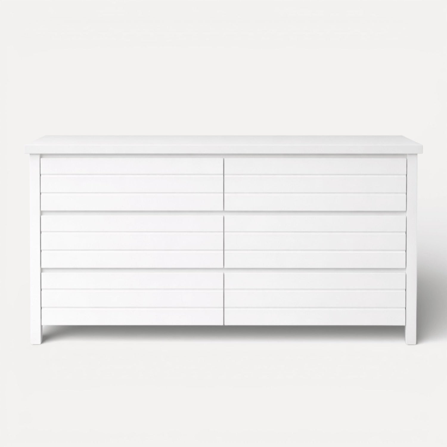 Coast Chest of Drawers L1800mm Bedroom Furniture Beachwood Designs White 