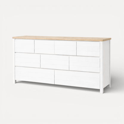 Coast 9-Drawer Chest of Drawers L1800mm