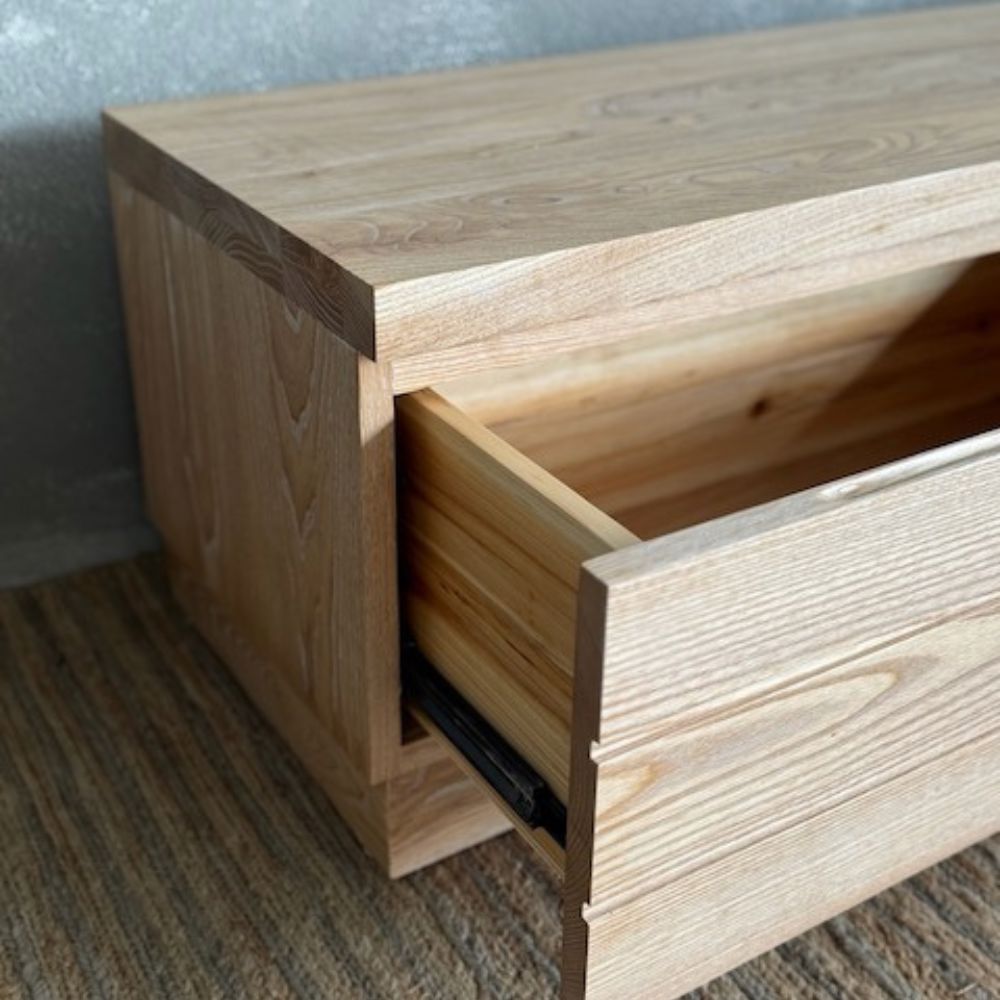 Coast End of Bed Unit - King Bedroom Furniture Beachwood Designs 