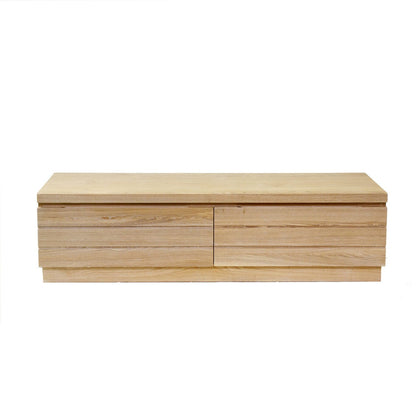 Coast End of Bed Unit - King Bedroom Furniture Beachwood Designs Limed Ash 