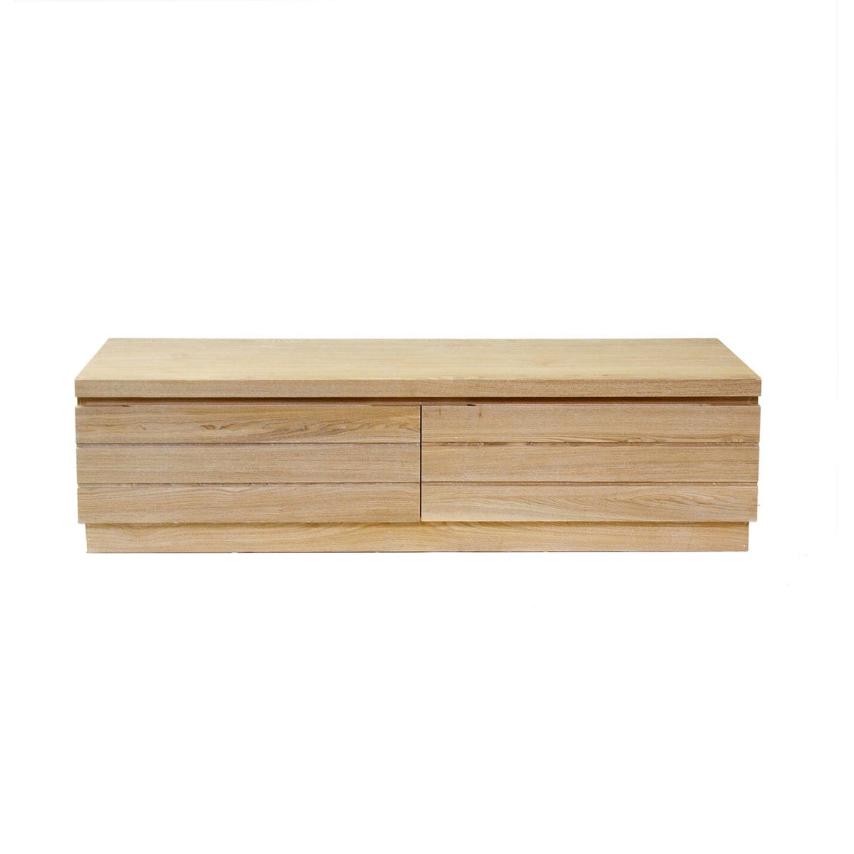 Coast End of Bed Unit - Queen Bedroom Furniture Beachwood Designs Limed Ash