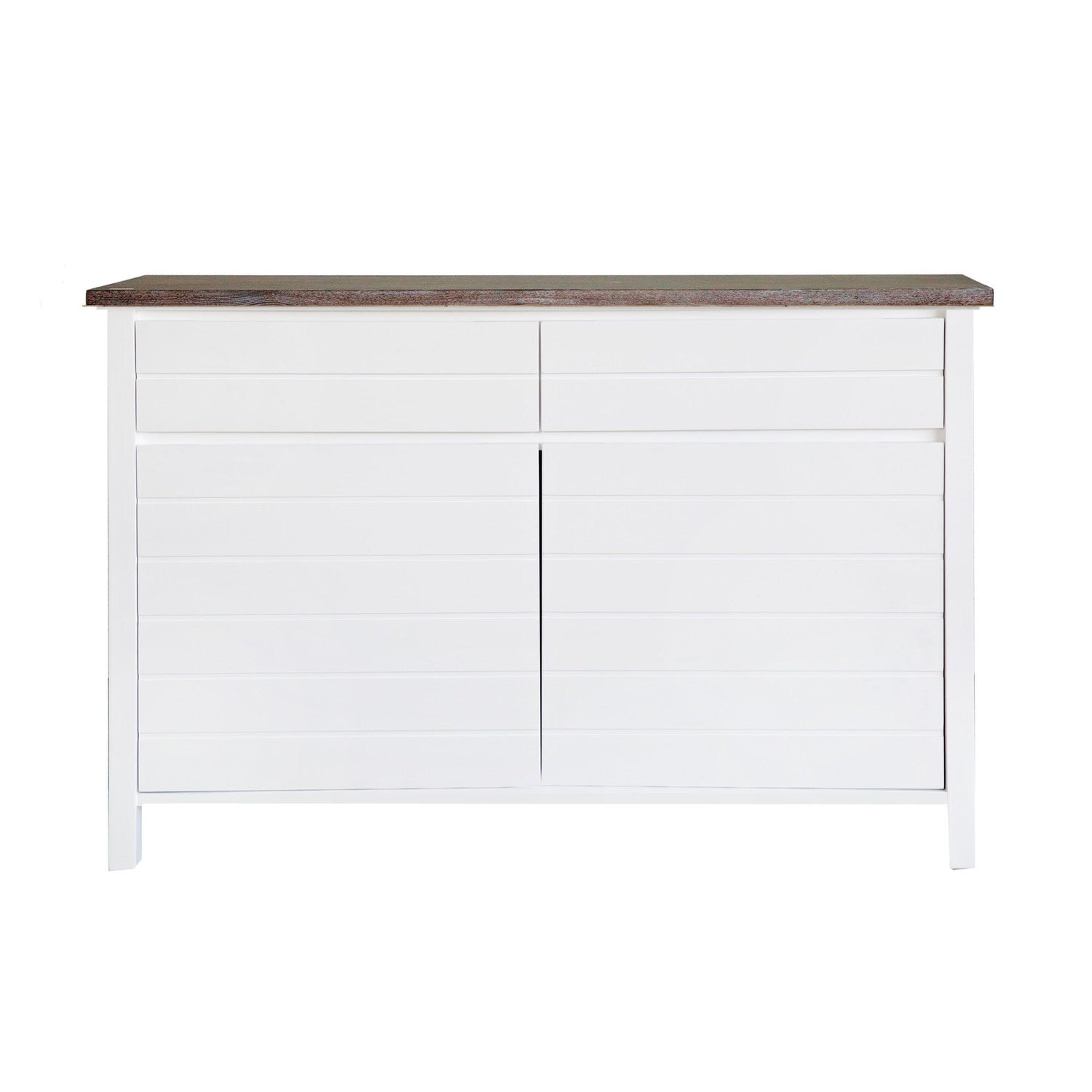 Coast Sideboard L1300mm Living Furniture Beachwood Designs White &amp; Grey Limed 