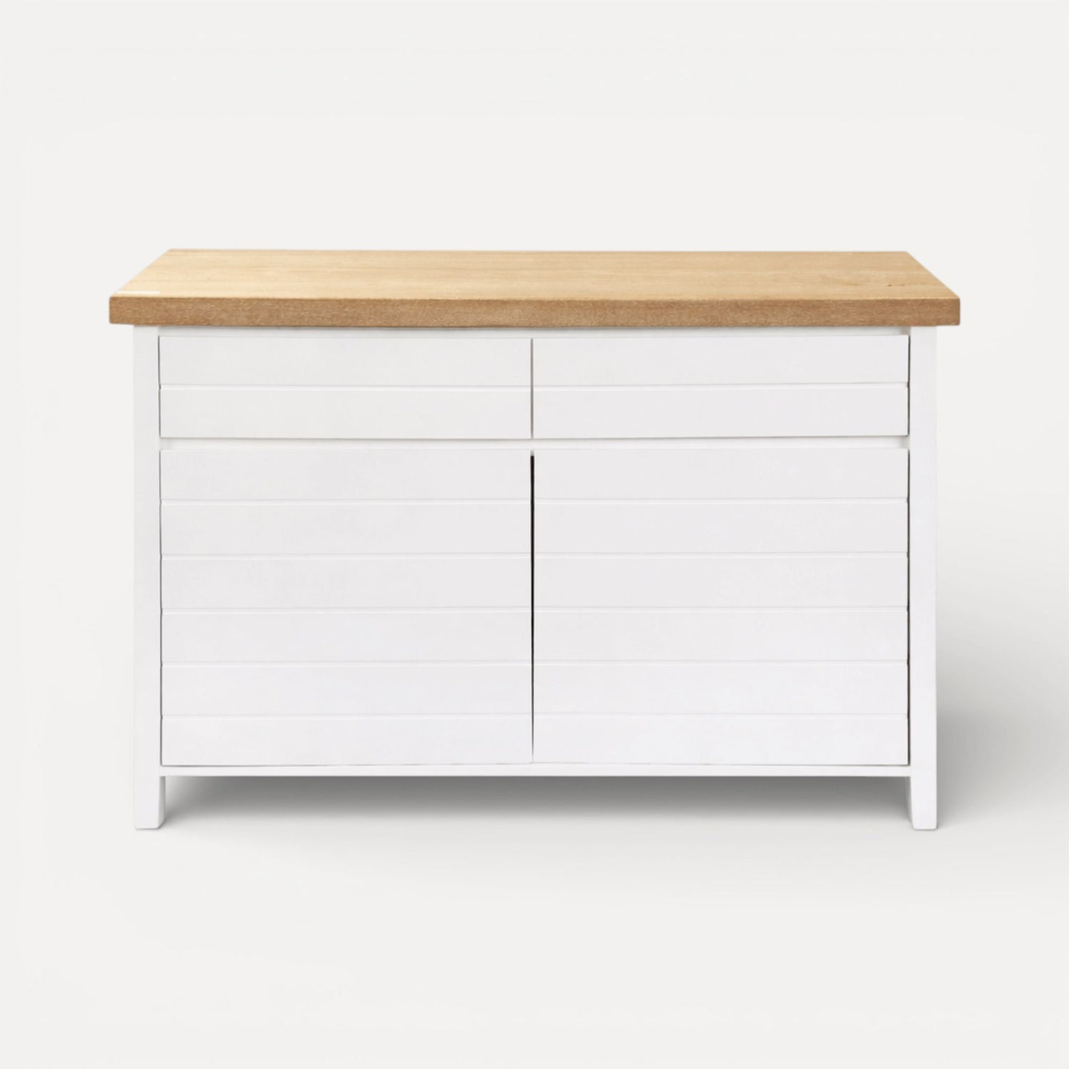 Coast Sideboard L1300mm Living Furniture Beachwood Designs White &amp; Limed Ash 