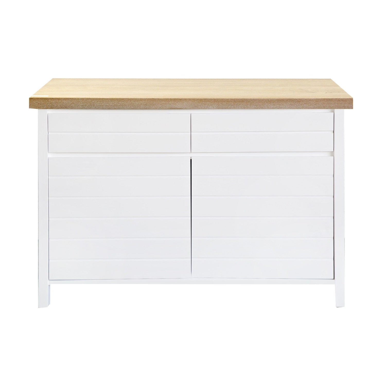 Coast Sideboard L1300mm Living Furniture Beachwood Designs White &amp; Limed Ash 