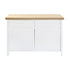 Coast Sideboard L1300mm Living Furniture Beachwood Designs White & Limed Ash 