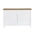 Coast Sideboard L1300mm Living Furniture Beachwood Designs White & Weathered Oak 
