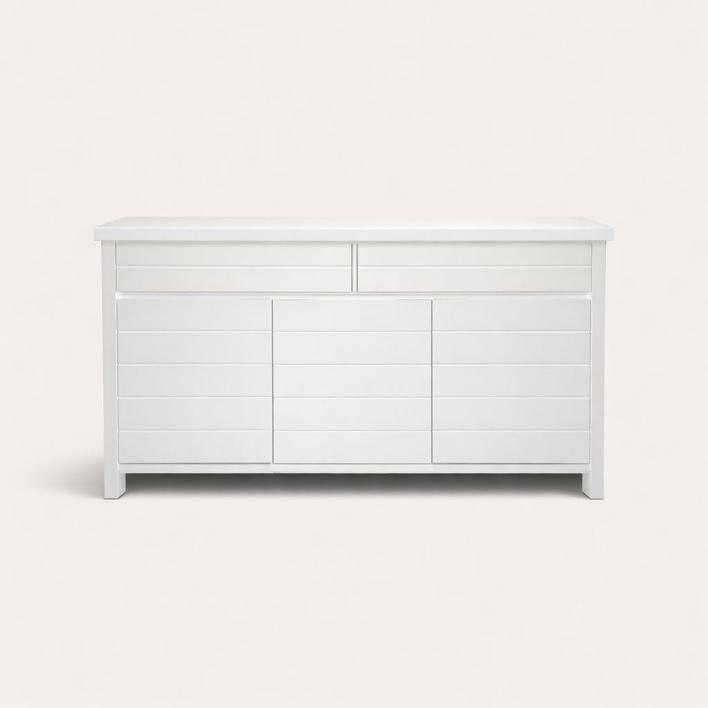 Coast Sideboard L1600mm Living Furniture Beachwood Designs White 