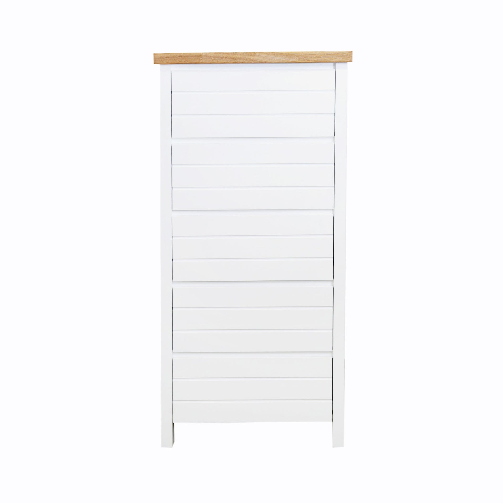 Coast Tall Boy L700mm Bedroom Furniture Beachwood Designs White &amp; Limed Ash 