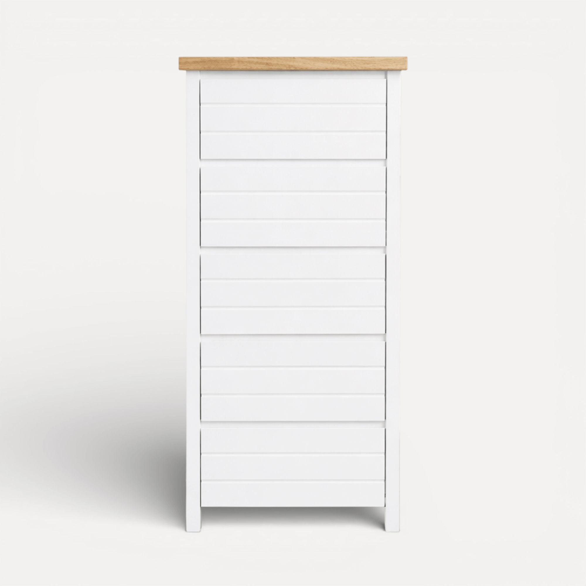 Coast Tall Boy L700mm Bedroom Furniture Beachwood Designs White &amp; Limed Ash 