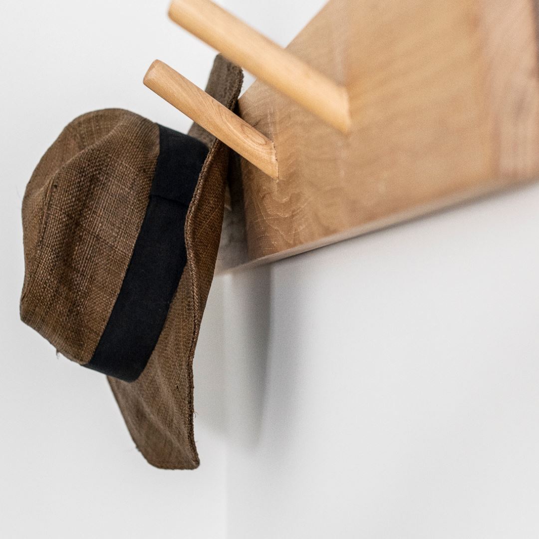 Coat Rack 1300L - Timber Homewares Beachwood Designs 