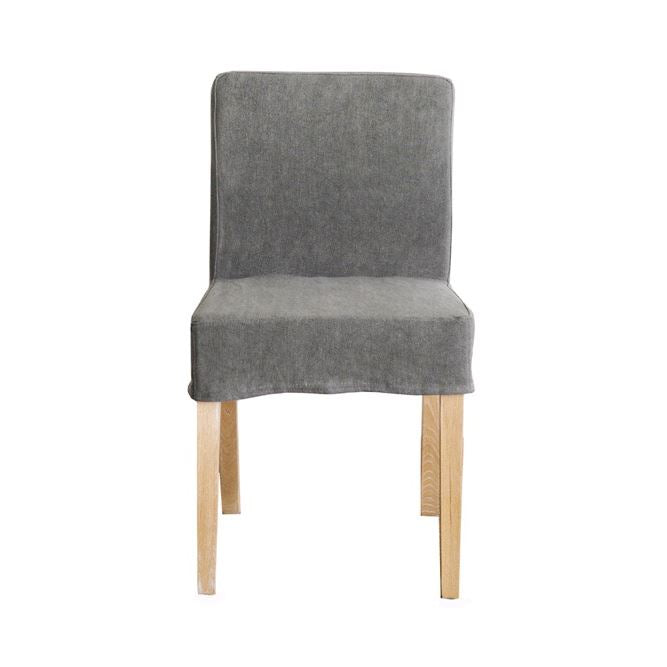 Collaroy Low Back Chair Dining Furniture Beachwood Designs Grey Linen 