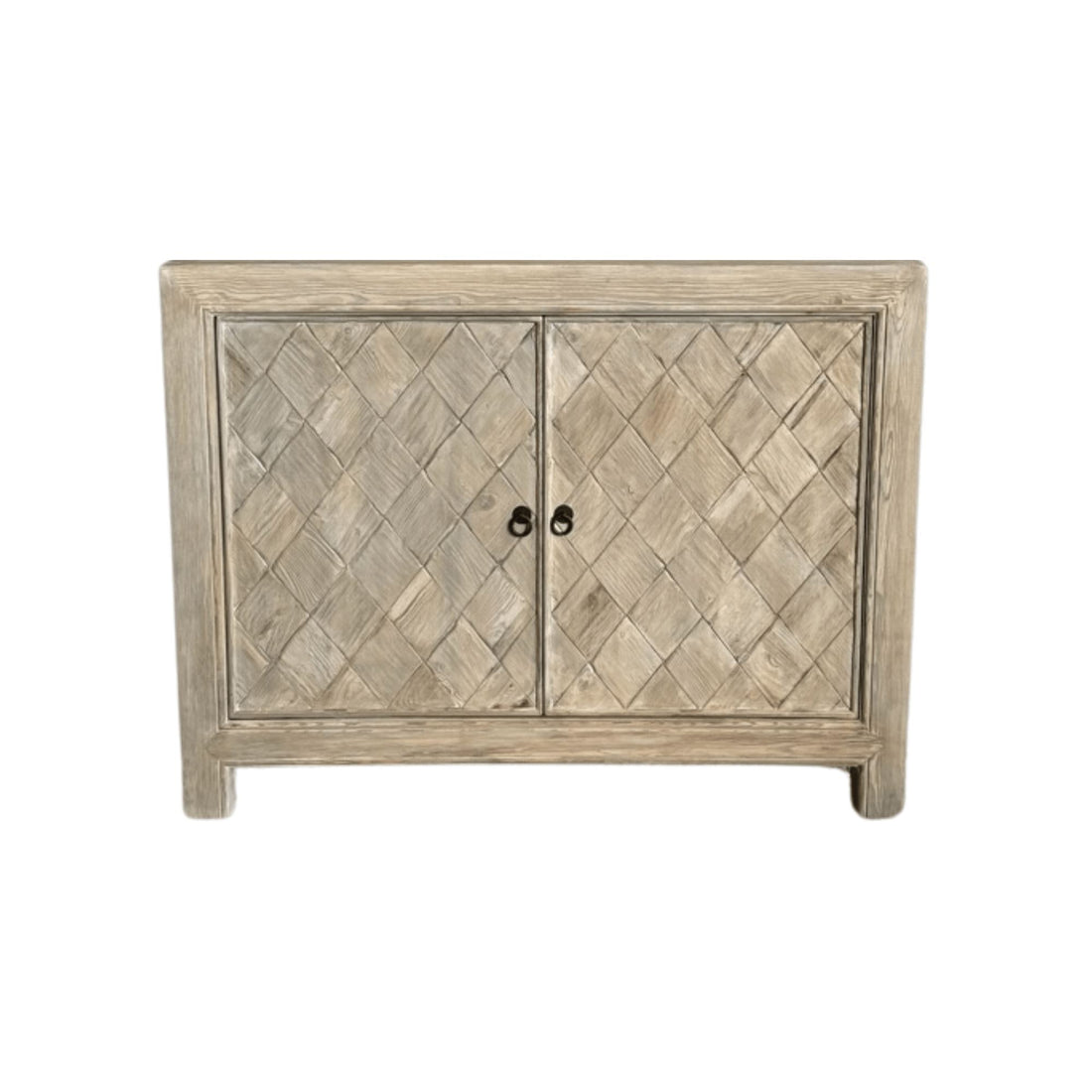 Criss Cross Elm Sideboard L1150mm - Vintage Grey Living Furniture Beachwood Designs 