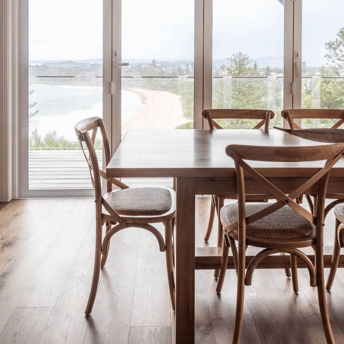 Cross Back Dining Chair Dining Furniture Beachwood Designs 