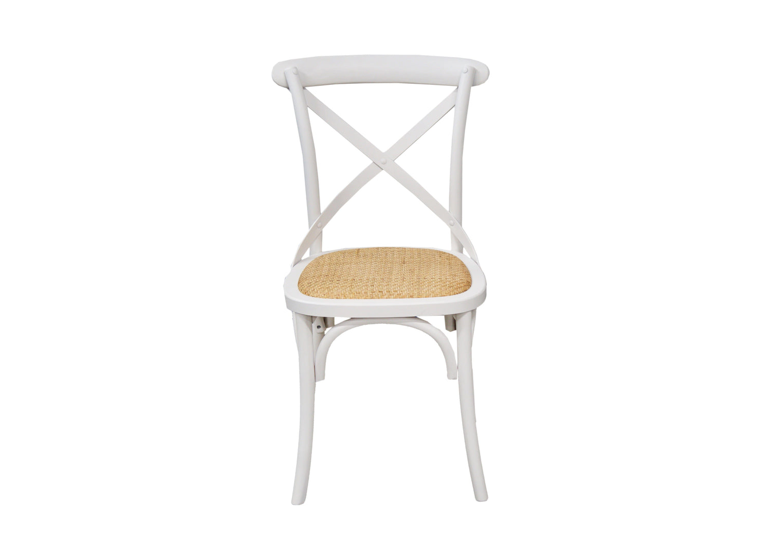 Cross Back Dining Chair Dining Furniture Beachwood Designs White 