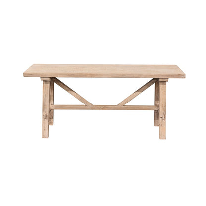 Cross Strut Elm Console L1600mm Living Furniture Beachwood Designs Natural Elm 