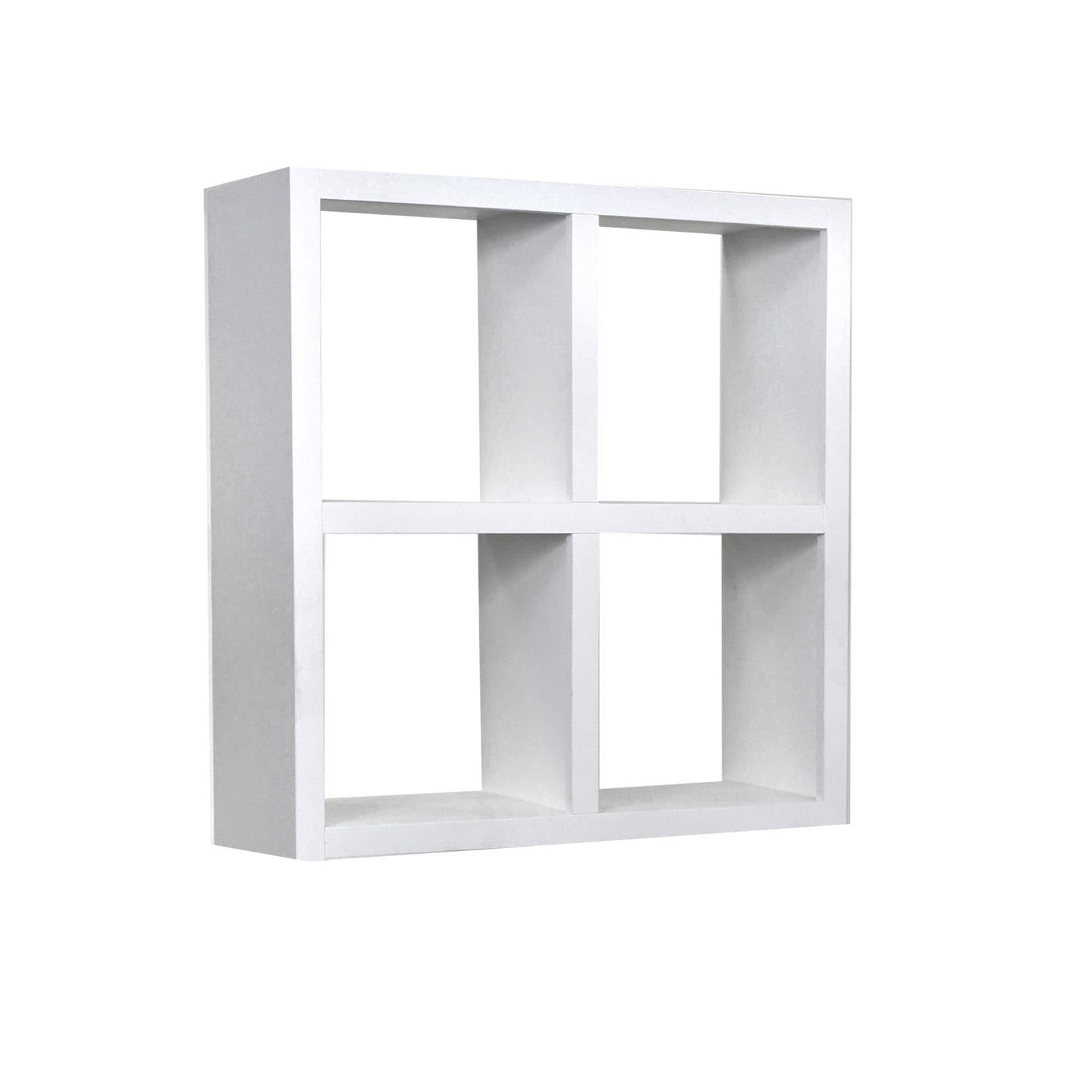 Cube Shelving (2 high x 2 wide) Office &amp; Storage Furniture Beachwood Designs White 